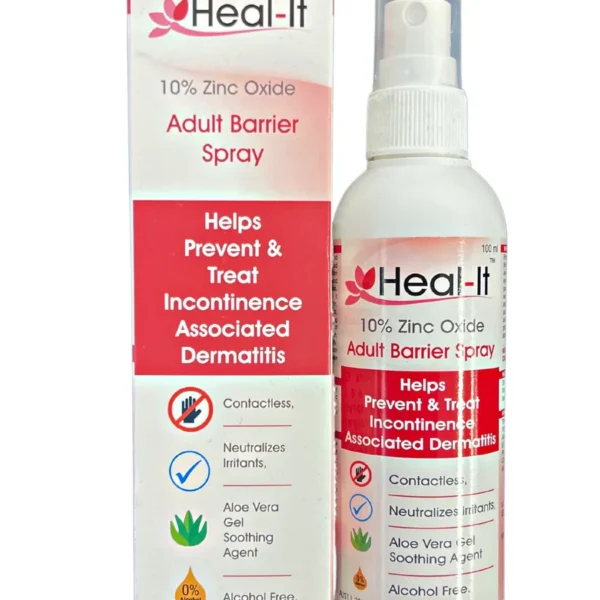 Heal-it 10% Zinc Oxide Adult Barrier spray 100mL