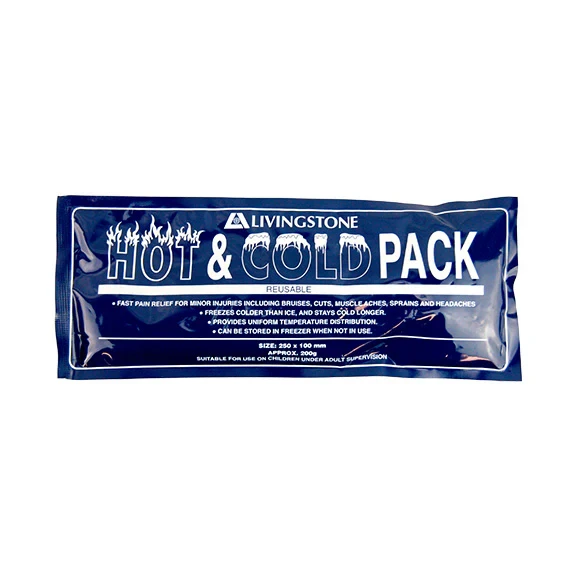 2026-03-01-69a33d0335322.webp Hot and Cold Pack, 10 x 25cm, Reusable, Clear Non-Staining Gel, Each - Image 1