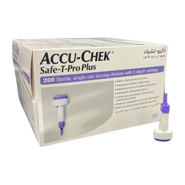 Accu-Chek Safe T-Pro Lancet Plus - Box of 200