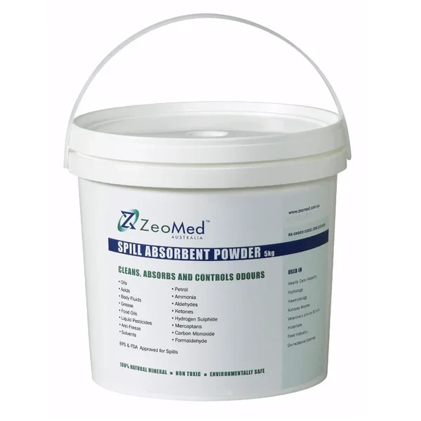 2026-03-01-69a3dffb25556.webp ZeoMed Spill Absorbent Clean-Up Powder - 5KG, Each (ENWZ00505) - Image 1