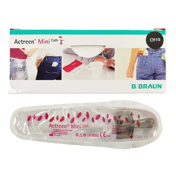 B. Braun Actreen Mini Catheter CH10 Female Nelaton Tip 9cm 228010AU - Box of 30