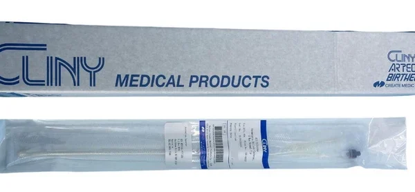 Cliny Silicone 2-Way Haematuria Catheter 22Fr 60cc Silicone 40cm - STD Tip / Whistle Tip - Box of 10