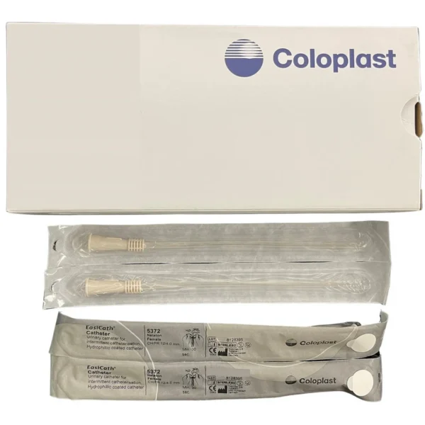 Coloplast Easicath Fg12 Female Intermittent Hydrophilic Coated 20cm Transparent 5372 - Box of 25