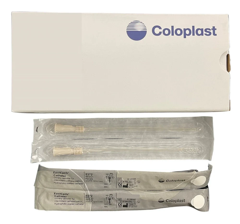 2026-03-03-69a5ea6a40798.webp Coloplast Easicath Fg12 Female Intermittent Hydrophilic Coated 20cm Transparent 5372 - Box of 25 - Image 1