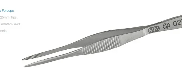 BVI Malosa Moorfields Forceps Disposable, 5pcs/ Pack (MMSU0277S)