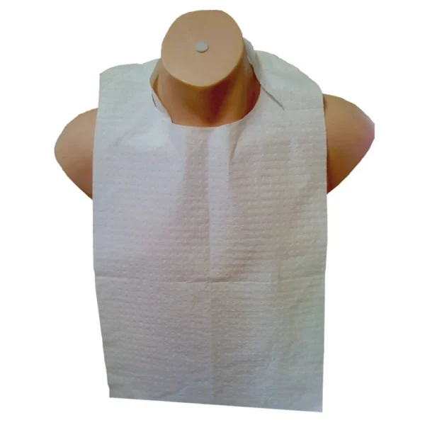 Cello Protective Bibs with Ties 300 x 500mm, Carton of 500 (APBTX500)