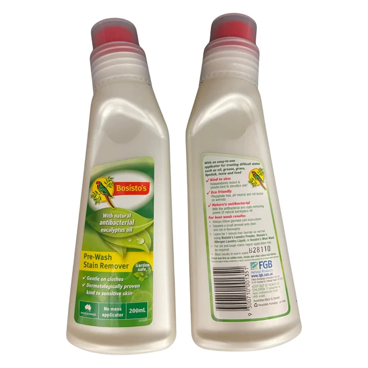 2026-03-04-69a872da668fb.webp Bosisto's Pre-Wash Stain Remover 200mL Bottle (135) - Image 1