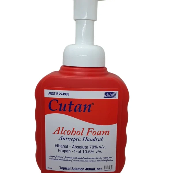 Cutan Alcohol Foam Hand Sanitiser 400mL (DEB6045)