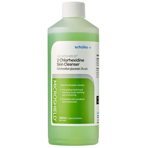Microshield 2 Chlorhexidine Skin Cleanser 500mL (61354)