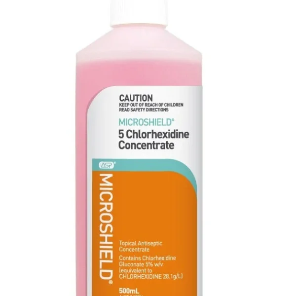 Microshield 5 Chlorhexidine Concentrate 500mL (61371)