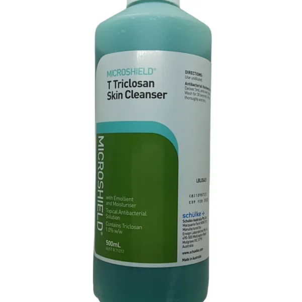 Microshield T Triclosan Skin Cleanser 500mL (60342)