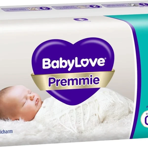 BabyLove Nappies Premmie 1.5 - 3KG Pack of 30's