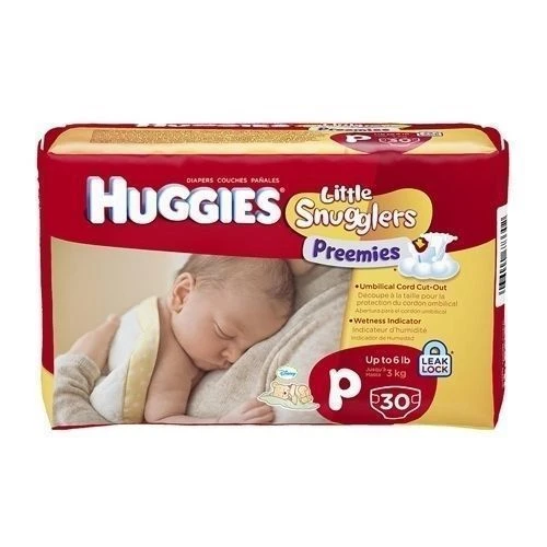 2026-03-05-69a88f0409b2f.webp Huggies Preemies Up to 3KG 30's - Image 1