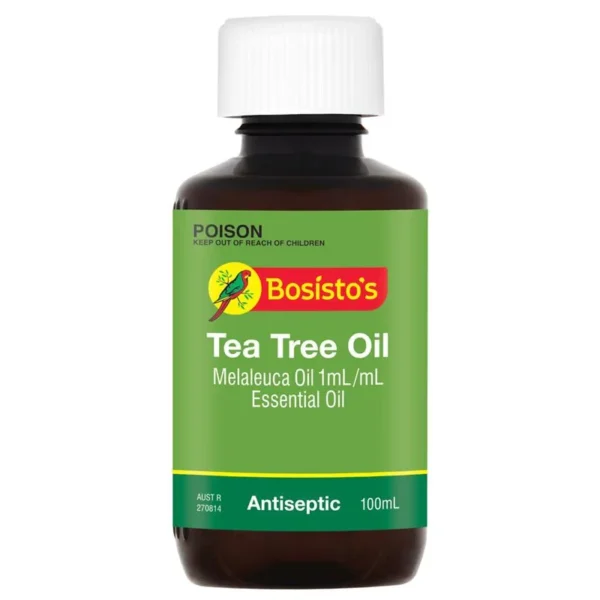 Bosistos Tea Tree Oil 100mL Each