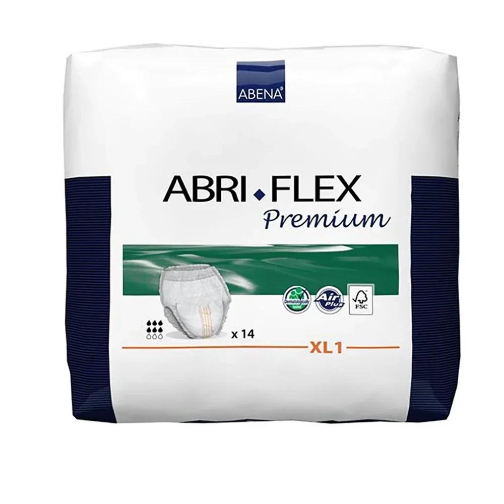 2026-03-09-69ae8f7c53057.webp Abena Abri-Flex Premium X-Large, 130-170cm Unisex 1400mL, 14pcs / Pack (SA41089) - Image 1