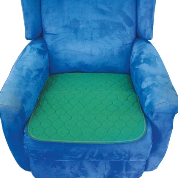 SmartBarrier Chair Pad with waterproof backing. 1 Litre Absorbency 50cm x 60cm, Each (Navy / Green / Burgundy)