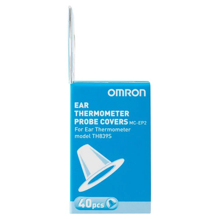 2026-03-10-69af3d42a3cfc.webp Omron Ear Thermometer Probe Covers, 40pcs/ Pack (TH839S) - Image 1