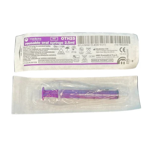 Medicina Reusable Oral Tip Syringe - All Sizes