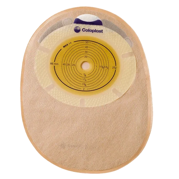 Coloplast Sensura 1 Piece Closed Bag Shallow Convexity, Midi 340ml, Opaque - All Types Box of 10