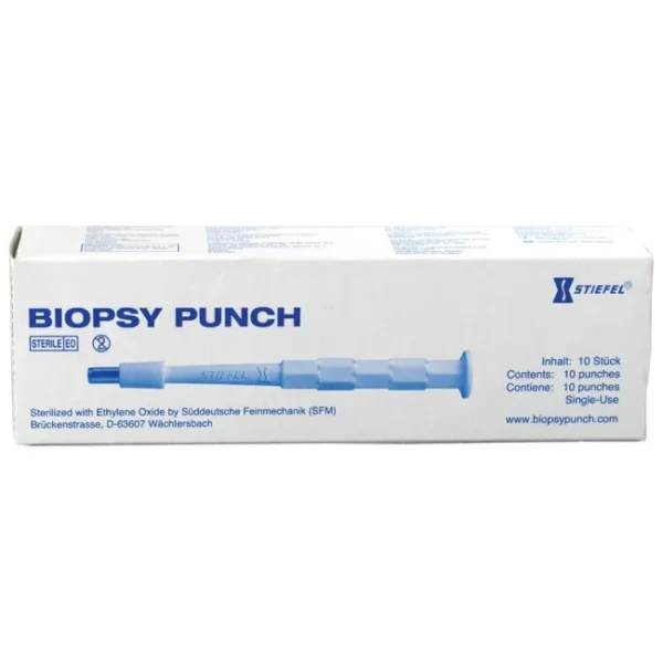 Stiefel Biopsy Punch, Single Use, Box of 10 - All Sizes