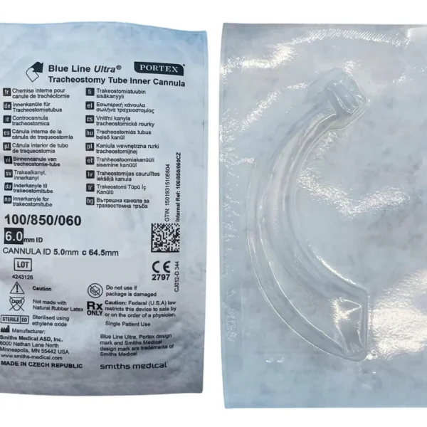 Portex Blue Line Ultra Tracheostomy Tube Inner Cannula Size 6 (100/850/060CZ) _ 2pcs/pack