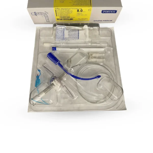 Portex UniPerc Adjustable Flange Tracheostomy Tubes - All Sizes