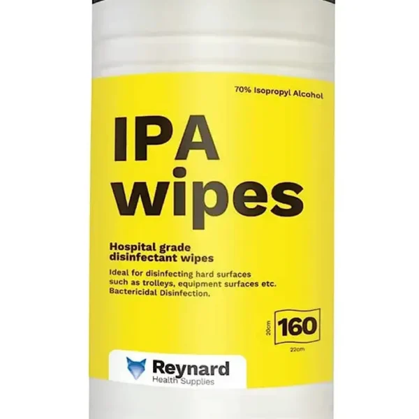 Reynard IPA Surface Disinfection Wipes Antibacterial Wipes, 70% Alcohol (RHS402)