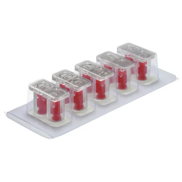 B. Braun Tamper Evident Syringe Cap For Luer Lock Syringe Red, TEC1000 (418004)