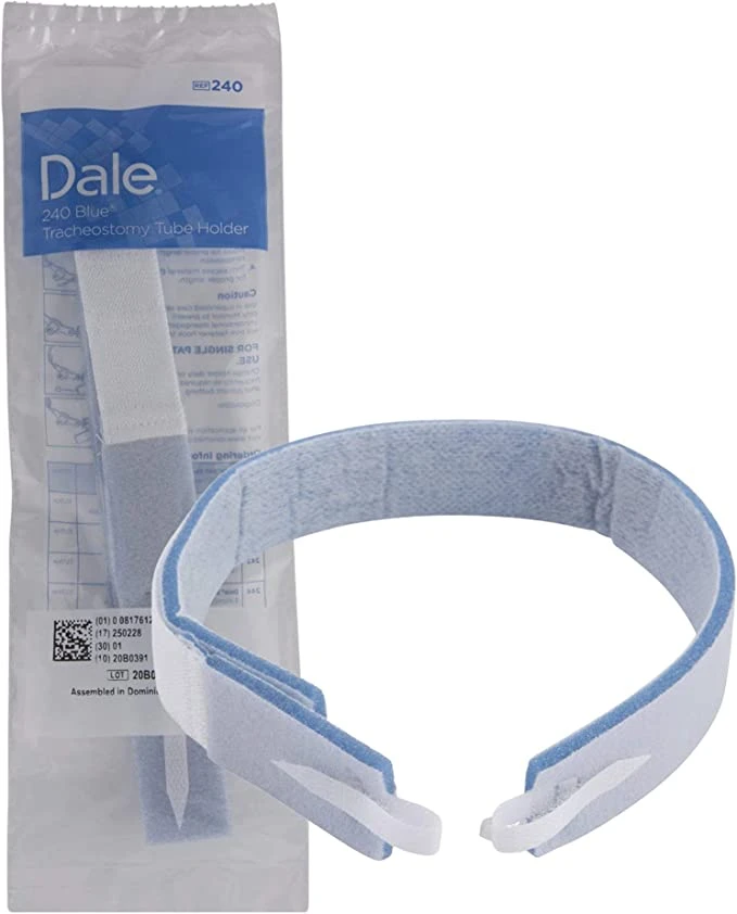 2026-03-15-69b56cb17d079.webp Dale Tracheostomy Tube Holder Neck Band Adult/ Infant 240, 241, 242 - Image 1