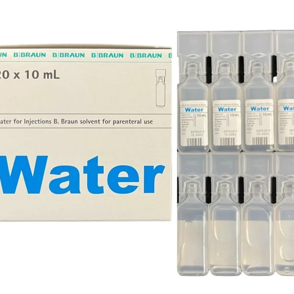 B. Braun Water For Injection Mini-Plasco Connect (10mL / 20mL)