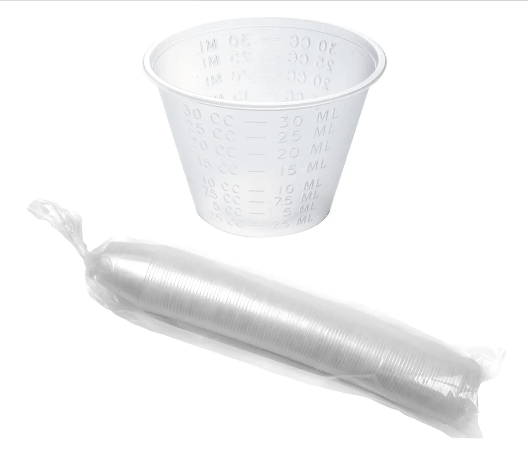 2026-03-15-69b581bd49610.webp Medicine Cup 30mL Disposable (Ms-2-0001) - Image 1
