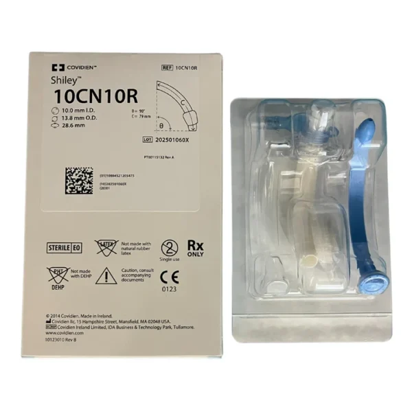 Shiley Flexible Tracheostomy Tube With TaperGuard Cuff and Reusable Inner Cannula, Box of 1 - All Sizes