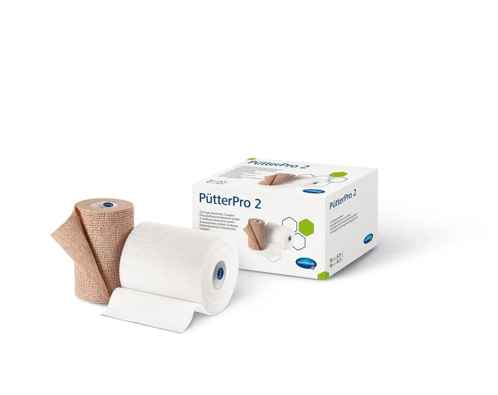 2026-03-15-69b5d321e7c26.webp Hartmann PutterPro 2 Compression Bandage 2 Layer Kit 10Cm (931685) - Image 1
