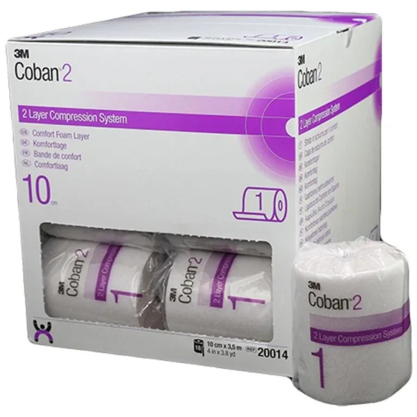 3M Coban 2 Layer Comfort Foam Layer - All Sizes