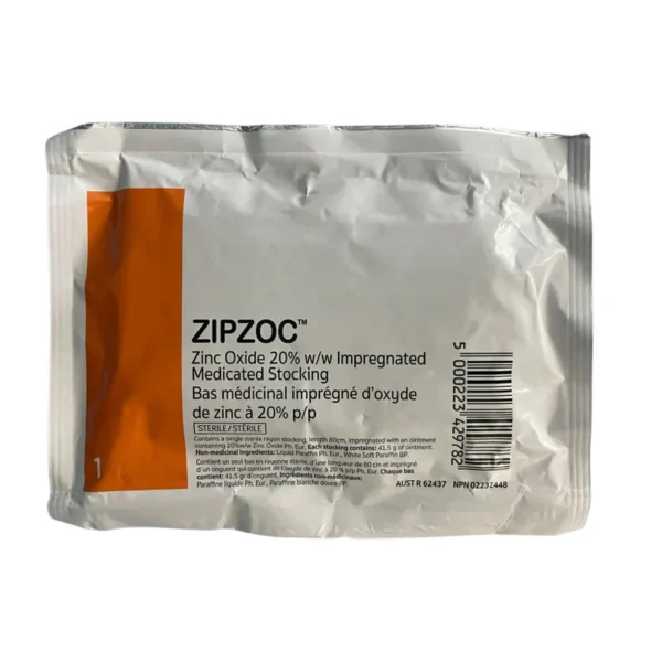 Smith & Nephew Zipzoc Zinc Oxide Stocking 80cm (66000748)