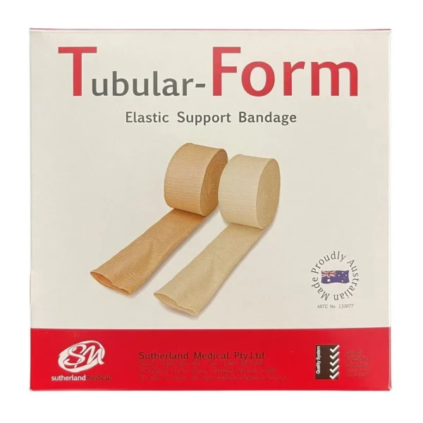Tubular Form Compression Bandage Size D 7.5cm Wide Large Arms/Legs, Roll of 10m (SM103)