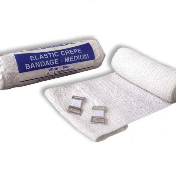 Medicrepe Elastic Crepe Bandage Medium 7.5Cmx1.5Mtr - Pack of 12